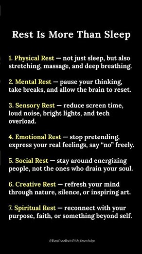 7 Types of Rest That Will Heal Your Mind and Body