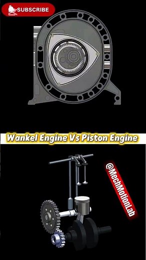 Wankel Engine vs Piston Engine | Which is Better? #gear #automobile