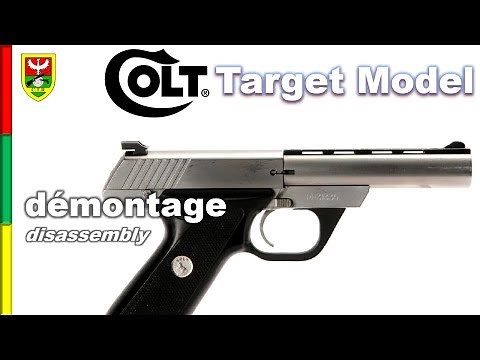 Démontage COLT Target Model 22LR - Disassembly