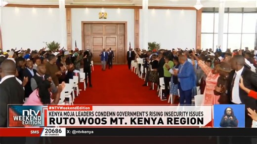Ruto Woos Mt. Kenya Region President Ruto refutes claims of abandoning Mt. Kenya Opposition accuses State House meetings of fostering corruption Kenya Moja leaders condemn government’s rising insecurity issues #NTVWeekendEdition | NTV Kenya