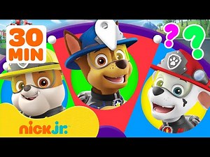 Spin the Wheel of PAW Patrol FIRE Rescues! 🚒🔥 #2 | Nick Jr.