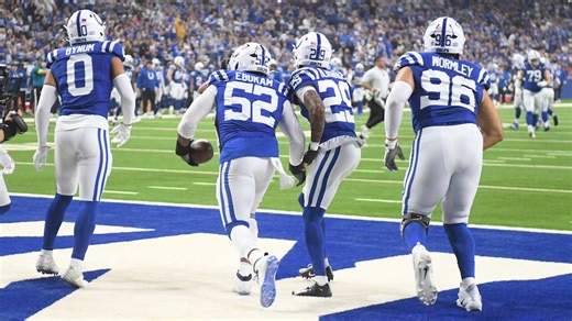 HIGHLIGHTS | Colts' climb Jags' hook and ladder on trick play turned turnover for Indy