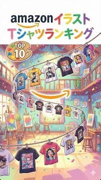 【2026年最新】AmazonイラストTシャツ売れ筋ランキング！自分だけの「一着」に出会う正解はどれ？【アートを着る】 2026年02月24日 #Shorts