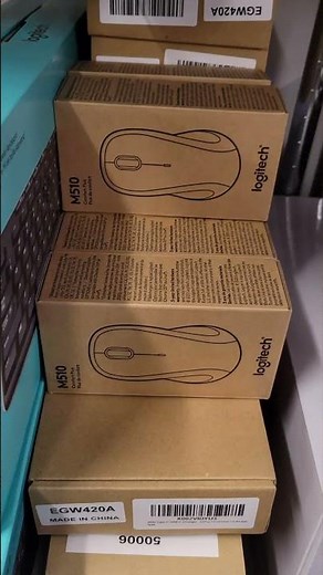 Logitech m510 mice stacking! #shorts