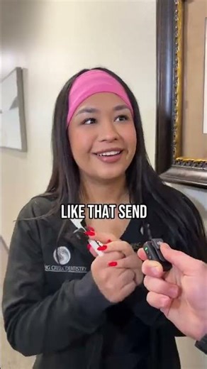 Aliens took the office… This one didn’t make it past customs.. 🛸🙂‍↕️🦷 #dentist #oralhealth #humor