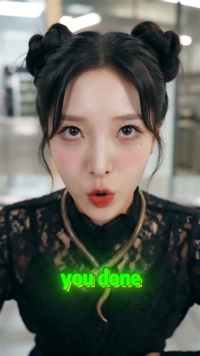 Don't mess with Zoey while her eating! #kpop #kpopdemonhunters #huntrix #funny #trending