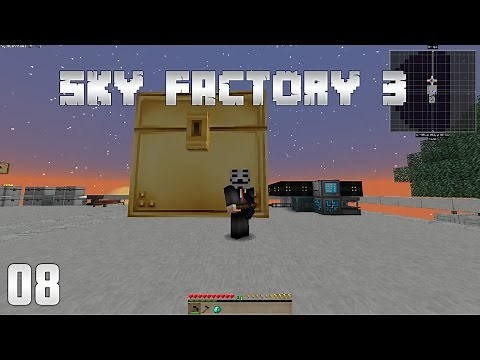 Sky Factory 3 EP8 Colossal Chest + Refined Storage
