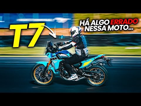 TESTEI A TÃO ESPERA T7-TÉNÉRÉ 700!