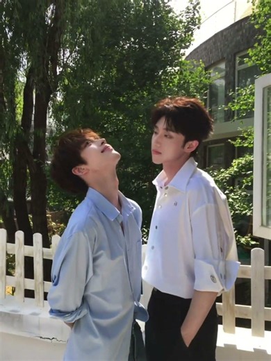 Summer vibe🩷! He Jia Shu & Fa Xuan Ge #bl #lgbt #jenvlog #bltiktok - BL Couple