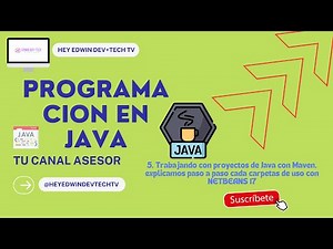 COMO HACER PROYECTO DE JAVA CON MAVEN CON NETBEANS 17 DESDE CERO, DETALLES DE CADA CARPETA