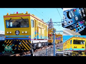 【保守用車乗車体験】東武鉄道ファンフェスタ2024 車両基地 試運転線を保守用車で走行 軌道モーターカー乗車イベント 前面展望 撮影会も開催大興奮イベント【乗り物 鉄道 保線 図鑑】2024.12.1