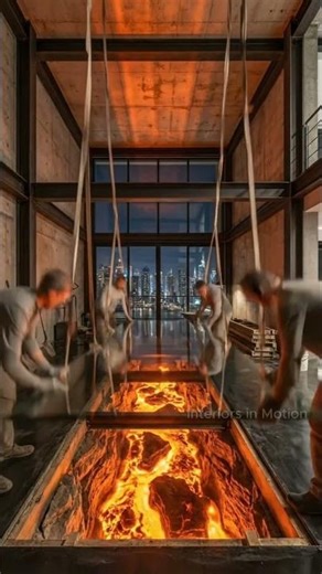 Ultra Realistic Glass Floor Construction Timelapse 🏗️✨