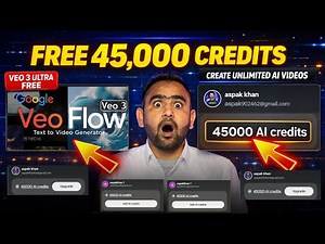 🔥How To get VEO 3 Free Unlimited 45000 Credits | Google Veo 3, Sora 2, Flow AI Complete Guide