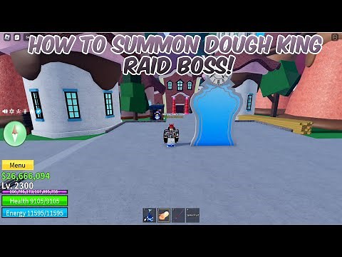 How To Summon Dough King Raid Boss! (DOUGH AWAKENING!) | Blox Fruits Update 17 Part 3 Roblox Guide