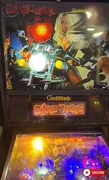 Barb Wire Pinball Machine (1996) - Featuring Pamela Anderson | Gottlieb Arcade Classic!