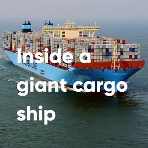 Have you seen the colossal Marie Maersk cargo ship? 🛳 | Quest