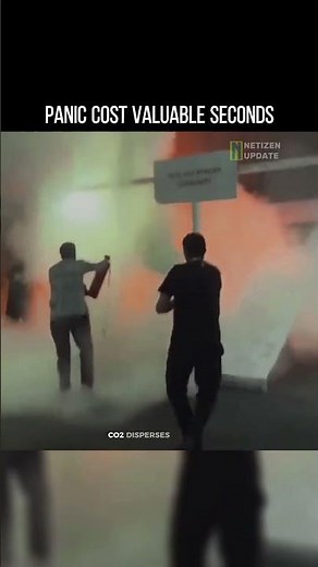 Fire Extinguisher Failure #FireSafety #EmergencyResponse #WorkplaceSafety #IndustrialSafety