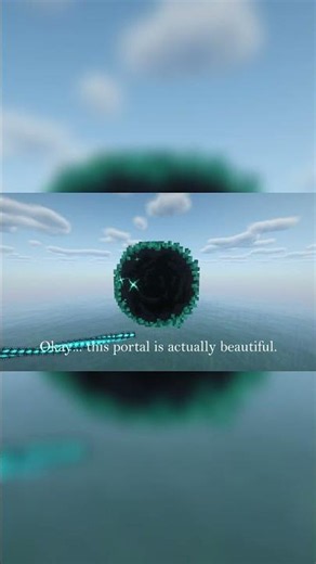 The Void Worm Is Minecraft's Scariest Creature... #mods #minecraft #minecraftbuilding #minecraftmods