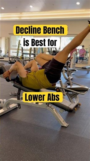 The Decline Bench Abs Exercise that Helped me Tone my Lower Abs