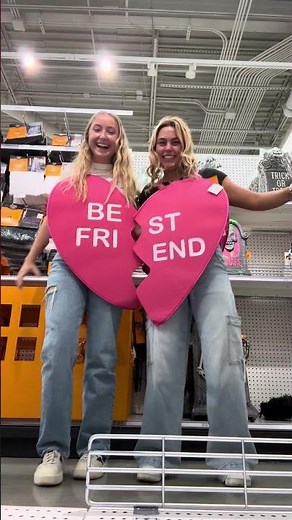 Trying on Halloween Costumes at Target