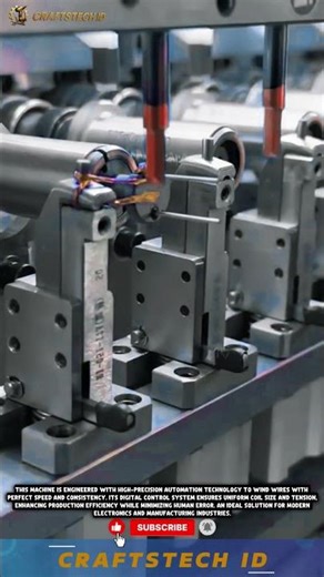 **Precision Innovation: Advanced Automatic Wire Winding Machine** #tech #machine #innovation