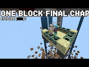 Finally Finished Minecraft One Block... (Final Chapter)
