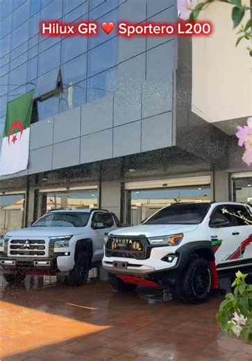 •Hilux GR ❤️ Spoetero L200 •pour plus d’info appelez 👇: #hilux #GR #toyota #mitsubishi #L200