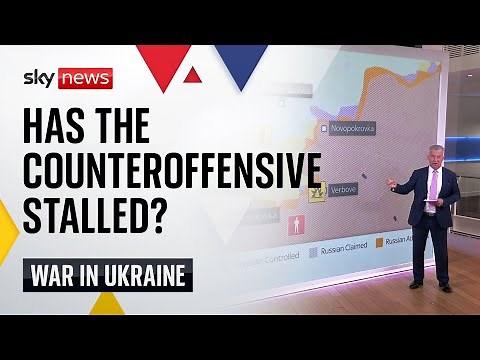 Ukraine war: Has the counteroffensive stalled?