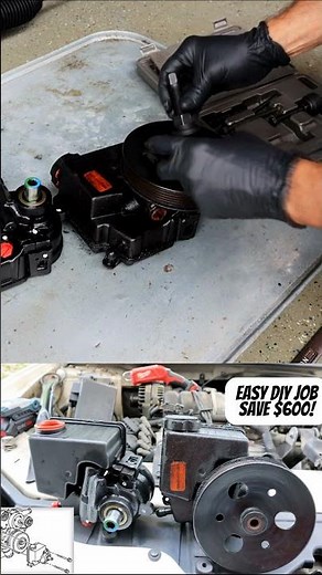 How to Replace GM 3800 Power Steering Pump | Step1: Remove Power Steering Pump Pulley