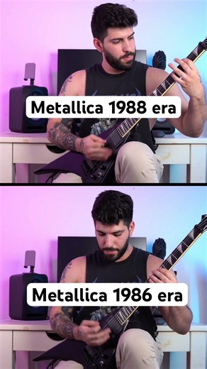 Which Metallica era do you prefer? #guitar #metallica