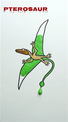 Rhamphorhynchus 🦖 Flying Pterosaur in Action! | Prehistoric Reptile Short