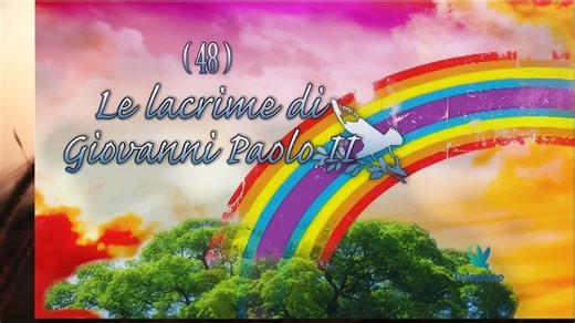 Medaglioni 048 Le lacrime di Giovanni Paolo II