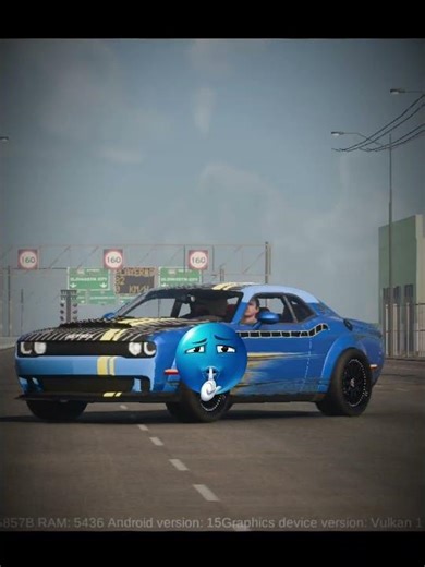 3 emoji x dodge Challenger edit from capcut apk