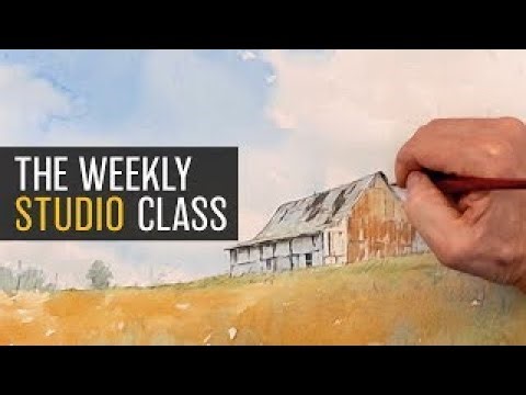 Your Weekly Studio Class: Tree Bark to Refine Mark-making