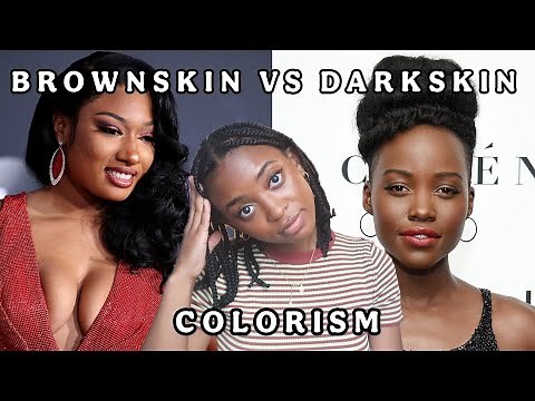 the brownskin vs darkskin debate on tiktok