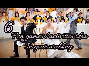 6 Fun games/activities ideas in your wedding