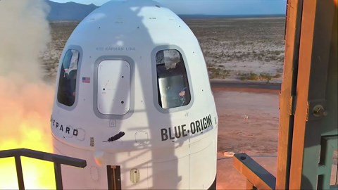 Blue Origin completes all-female spaceflight