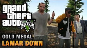 GTA 5 - Mission 70 - Lamar Down 100% Gold Medal Walkthrough