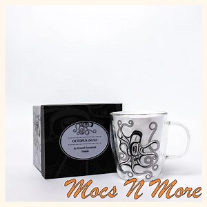  Unique Gifts, Affordable Prices, Amazing Summer Moccasins....Buy 4 items, Automatic Discounts Applied. Order 12 Oz - Double Walled Glass Mug Octopus at $22.99 from https://mocsnmore.ca/products/12-oz-double-walled-glass-mug-octopus #mocsnmore #indigenousapparel #footwear #moccasins #slippers #slipons #style #fashion #instafashion #homedecor #kitchenware #gifts #artdiscover | Mocs N More | Facebook