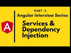 Angular Interview Series Part -2 - Services & Dependency Injection - .NET C#
