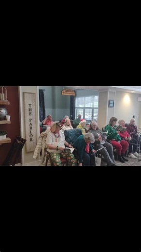 The Cedarburg Senior Center Choir brought holiday cheer to our community members at Hamilton House Senior Living this afternoon while singing favorite Christmas carols. Deck The Halls was a clear favorite for everyone to sing! We wish the Cedarburg Senior choir members a very Merry Christmas and a Happy New Year! www.hamiltonhouseseniorliving.com #merrychristmas2025 #favoritechristmascarols #singingtogether #deckthehalls #BetterTogether #AgingMagnificently | Hamilton House Senior Living