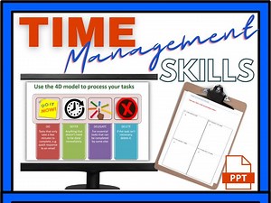 Time Management Powerpoint and Activities - Fully Editable - Etsy UK