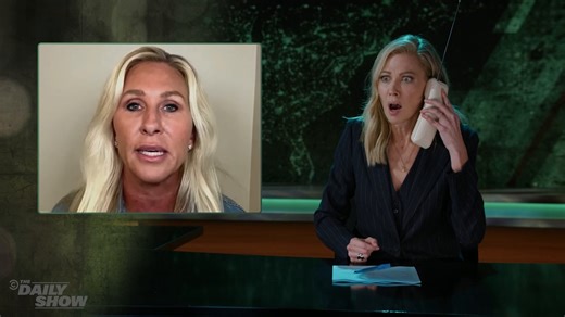 This is Desi Lydic's nightmare: agreeing with Marjorie Taylor Greene | The Daily Show