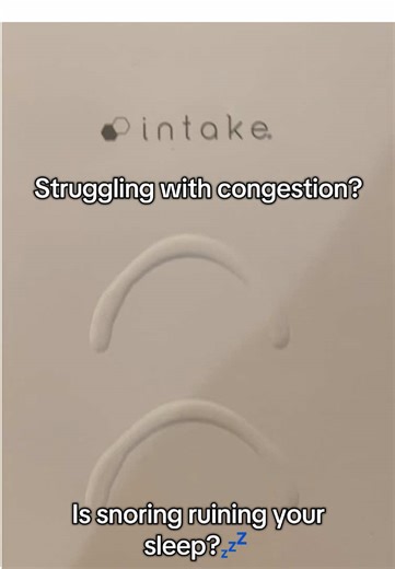If you struggle with snoring, you gotta give this a shot! @Intake Breathing #snoring #snoringproblems #breathebetter #intakebreathing