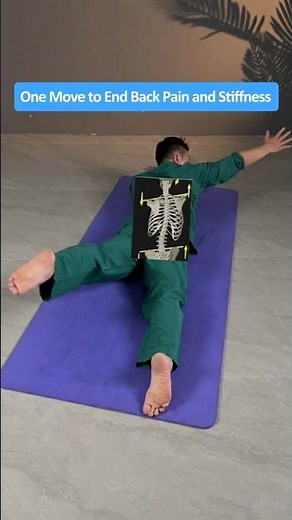 One Easy Move That Improves Spine Alignment and Relieves Back Pain at Home