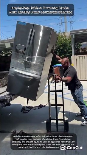 Efficient Techniques for Unloading Heavy Appliances Safely from a Pickup Truck