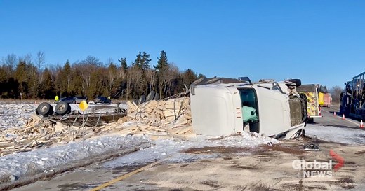 1 dead following 5-vehicle crash on Hwy. 401 near Brighton: Northumberland OPP