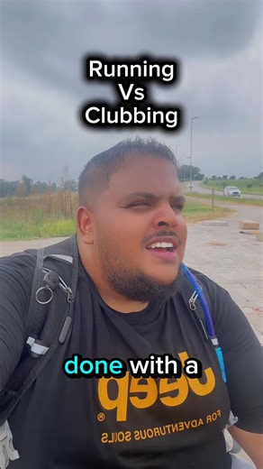 Running vs Clubbing? What are you choosing?👀 Also I forgot to put Vaseline on to stop the sweat in the eyes 😂😂 #beginnerrunner #runner #pov