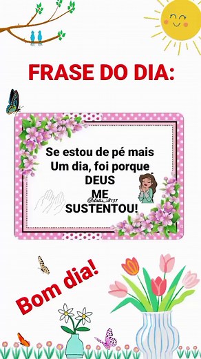 Abençoado dia pra todos 😗🤩 #bomdia #felizdia #status #mensagemdebomdia #reflexao #foryou #motivacional #frasesmotivadoras #mensagem