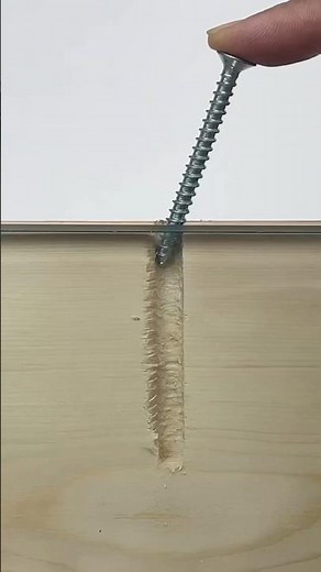 The Easiest Way to Fix a Stripped Screw Hole